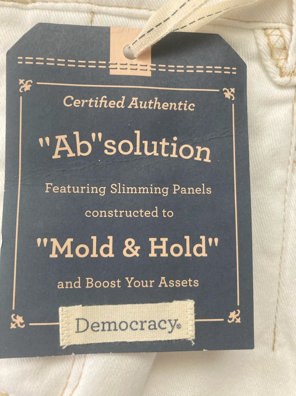 Democracy Ab Solution Cargo Midi Skirt with Slimming Panels - Picture 5 of 6